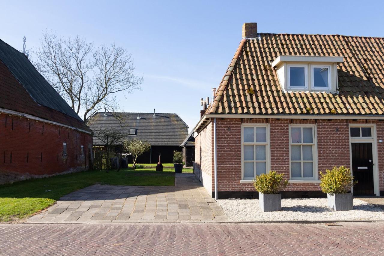 Vissershuisje aan de waddenzee Paesens Buitenkant foto